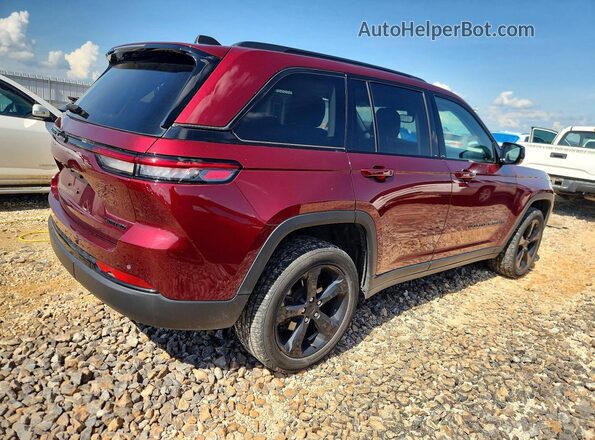 1C4RJHBG8PC506911 2023 JEEP GRAND Burgundy უკანა მარჯვენა
