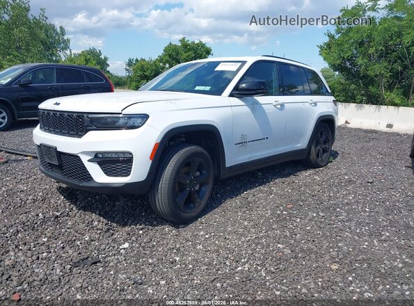1C4RJHBG8RC209480 2024 JEEP GRAND CHEROKEE White წინა მარცხენა ხედი სამი მეოთხედიდან