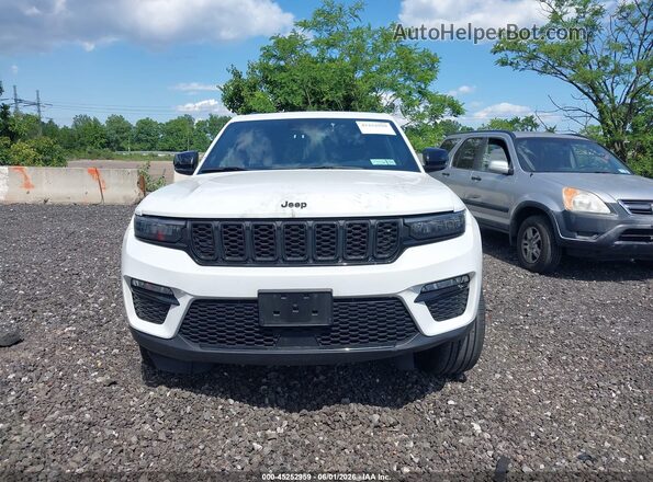 1C4RJHBG8RC209480 2024 JEEP GRAND CHEROKEE White ხელსაწყოთა პანელის ხედი