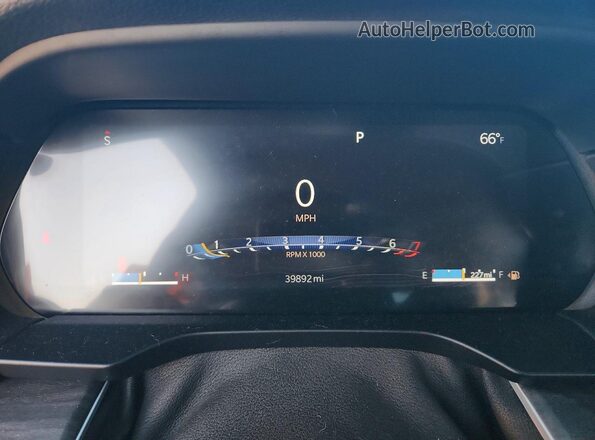 1C4RJHBG8SC277106 2025 JEEP GRAND Gray Вид щитка приладів