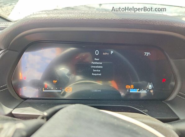 1C4RJHBG8SC320214 2025 JEEP GRAND White Instrument cluster view
