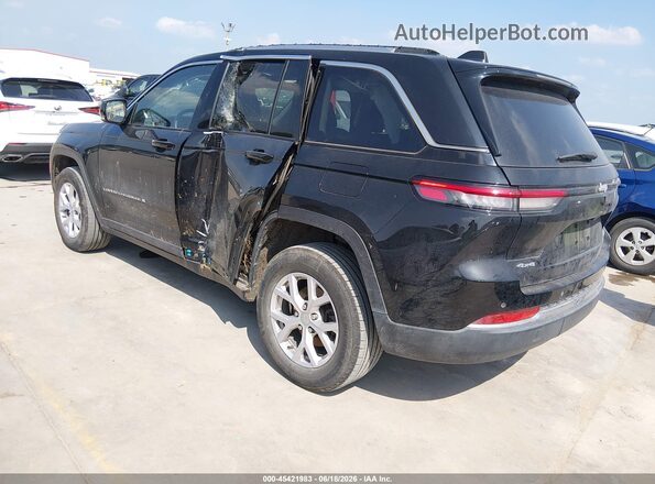 1C4RJHBG9N8534474 2022 JEEP GRAND CHEROKEE Черный Задняя левая четверть
