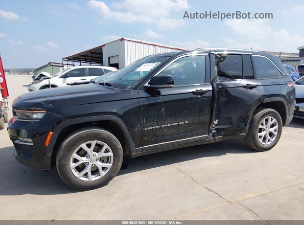 1C4RJHBG9N8534474 2022 JEEP GRAND CHEROKEE Черный Вид спереди