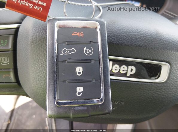 1C4RJHBG9N8534474 2022 JEEP GRAND CHEROKEE Черный Вид панели приборов