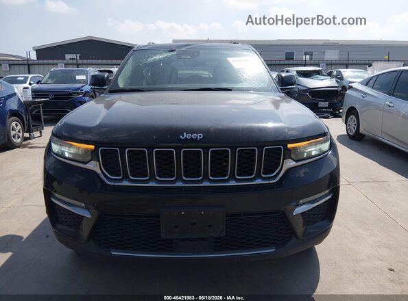 1C4RJHBG9N8534474 2022 JEEP GRAND CHEROKEE Черный Вид щитка приборов