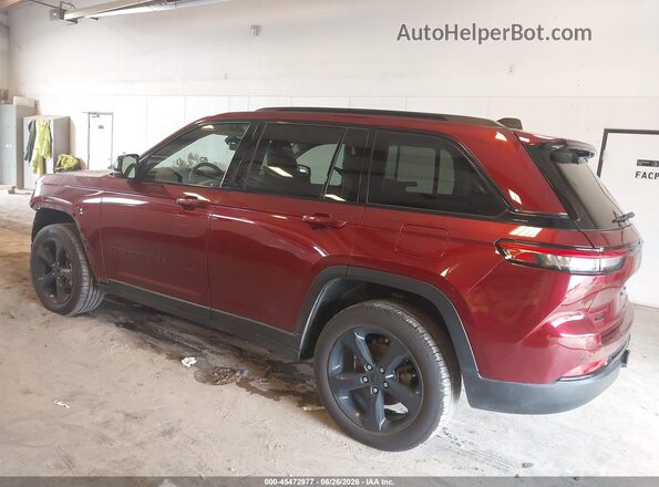 1C4RJHBG9P8808663 2023 JEEP GRAND CHEROKEE Red Задня ліва чверть