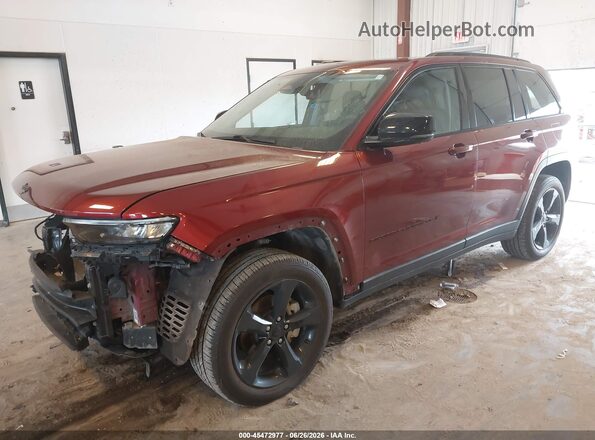 1C4RJHBG9P8808663 2023 JEEP GRAND CHEROKEE Red Передня ліва чверть