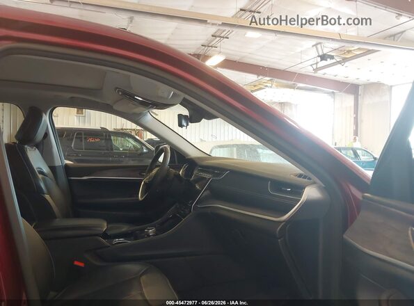 1C4RJHBG9P8808663 2023 JEEP GRAND CHEROKEE Red Вид салону спереду