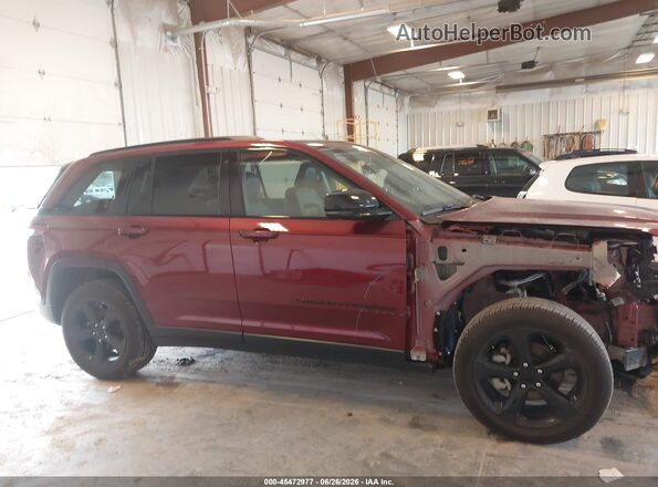 1C4RJHBG9P8808663 2023 JEEP GRAND CHEROKEE Red Вид задньої частини салону