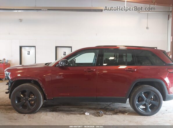 1C4RJHBG9P8808663 2023 JEEP GRAND CHEROKEE Red Панорамний вид салону 360°