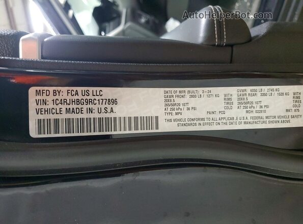 1C4RJHBG9RC177896 2024 JEEP GRAND Charcoal 
