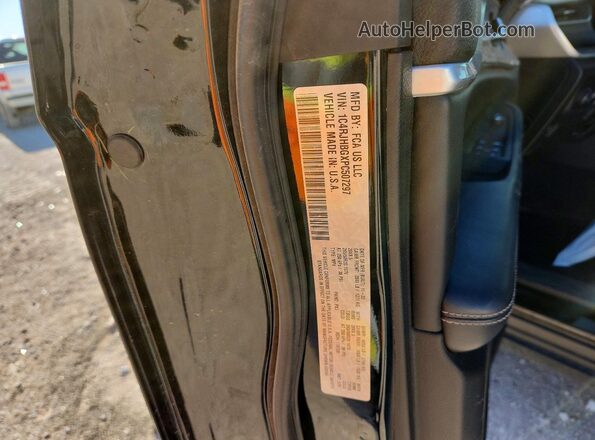 1C4RJHBGXPC507297 2023 JEEP GRAND Black VIN კოდის სტიკერის ხედი