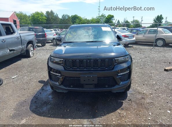 1C4RJHBGXSC299026 2025 JEEP GRAND CHEROKEE Black ხელსაწყოთა პანელის ხედი