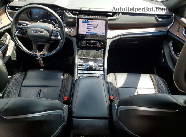 1C4RJHEG0N8628044 2022 JEEP GRAND Черный Вид панели приборов