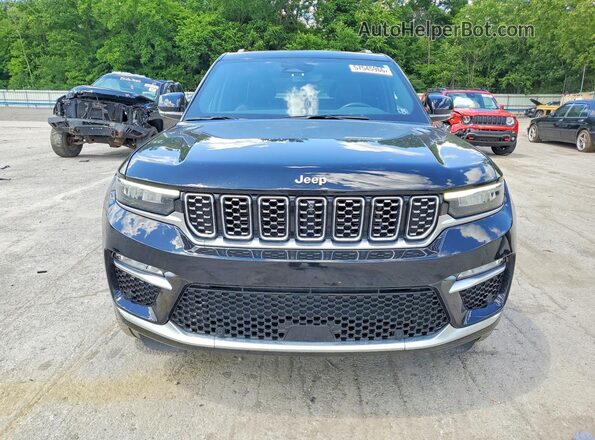 1C4RJHEG0N8628044 2022 JEEP GRAND Черный Вид спереди