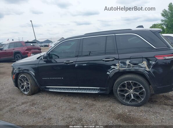 1C4RJHEG2P8763030 2023 JEEP GRAND CHEROKEE Black Rear interior view