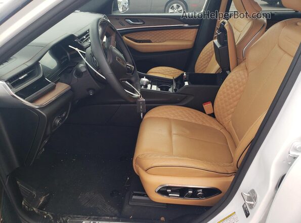 1C4RJHEG3R8954300 2024 JEEP GRAND White Вид салону спереду