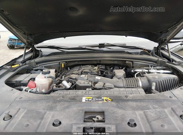 1C4RJJBG2M8136464 2021 JEEP GRAND CHEROKEE L Black უკანა ხედი