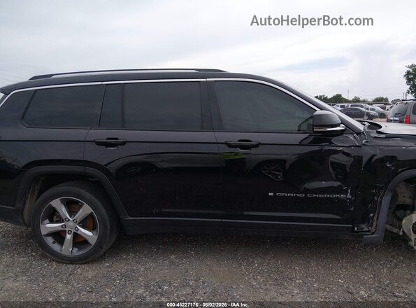 1C4RJJBG2M8136464 2021 JEEP GRAND CHEROKEE L Black სალონის 360-გრადუსიანი ხედი