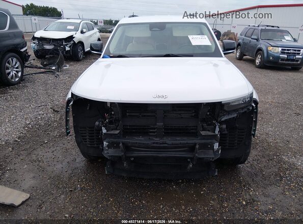 1C4RJJBGXM8136230 2021 JEEP GRAND CHEROKEE L White Vista interior trasera