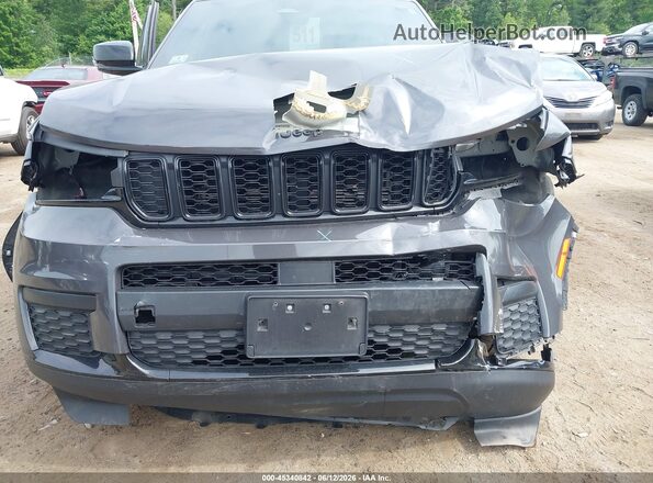 1C4RJKAG0P8884707 2023 JEEP GRAND CHEROKEE L Gray წინა ხედი
