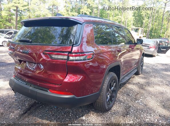 1C4RJKAG2S8773441 2025 JEEP GRAND CHEROKEE L Red Rear right