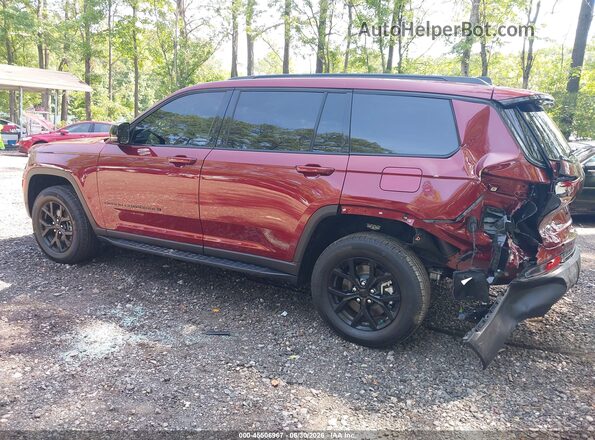 1C4RJKAG2S8773441 2025 JEEP GRAND CHEROKEE L Red Rear left