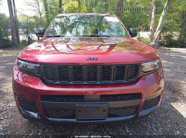 1C4RJKAG2S8773441 2025 JEEP GRAND CHEROKEE L Red Rear interior view