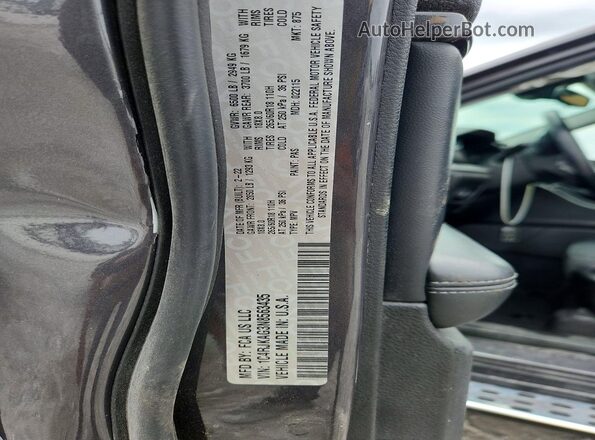 1C4RJKAG3N8563435 2022 JEEP GRAND Charcoal VIN կոդի պիտակի տեսք
