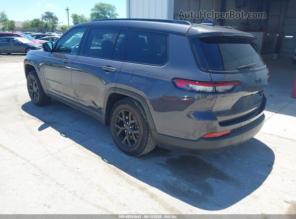 1C4RJKAG3R8564686 2024 JEEP GRAND CHEROKEE L Серый Задняя левая четверть