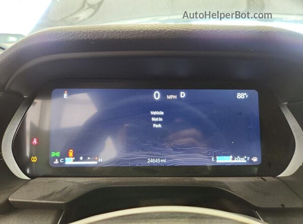 1C4RJKAG3R8623607 2024 JEEP GRAND Gray Instrument cluster view
