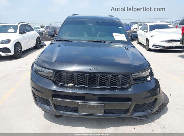 1C4RJKAG4P8728248 2023 JEEP GRAND CHEROKEE L Black ხელსაწყოთა პანელის ხედი