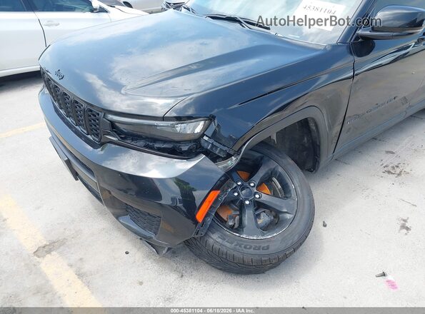 1C4RJKAG4P8728248 2023 JEEP GRAND CHEROKEE L Black წინა ხედი