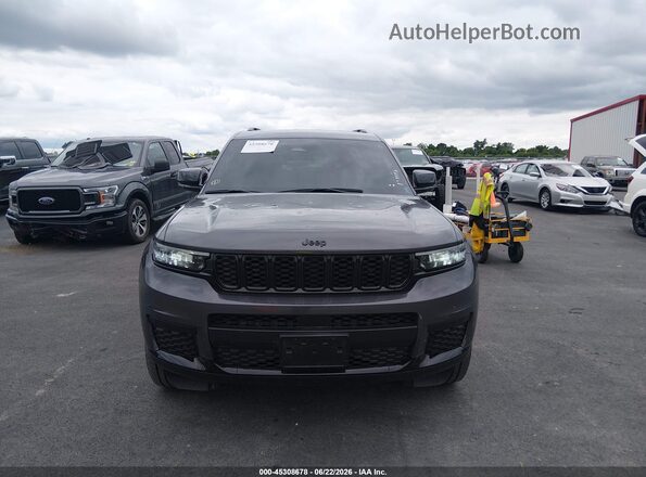1C4RJKAG4R8540641 2024 JEEP GRAND CHEROKEE L Gray Սարքավորումների վահանակի տեսք
