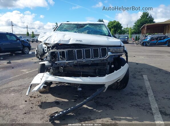 1C4RJKAG6P8793828 2023 JEEP GRAND CHEROKEE L White Вид щитка приладів