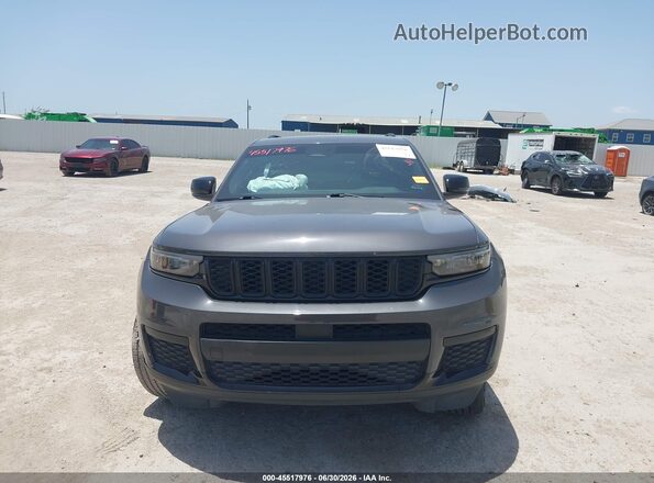 1C4RJKAG7N8544872 2022 JEEP GRAND CHEROKEE L Gray Dashboard view
