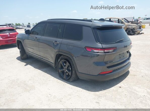 1C4RJKAG7N8544872 2022 JEEP GRAND CHEROKEE L Gray Rear left