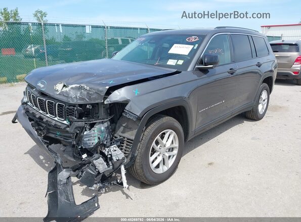 1C4RJKAG7P8858735 2023 JEEP GRAND CHEROKEE L Gray Przód lewy