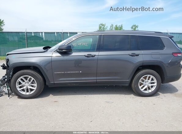 1C4RJKAG7P8858735 2023 JEEP GRAND CHEROKEE L Gray Widok wnętrza 360 stopni