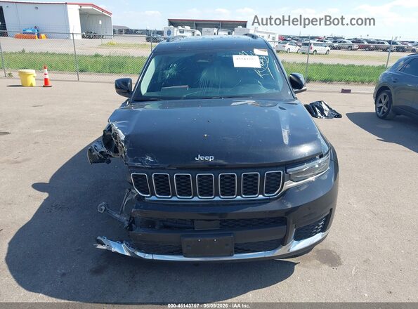 1C4RJKAG7P8865975 2023 JEEP GRAND CHEROKEE L Black Rear interior view