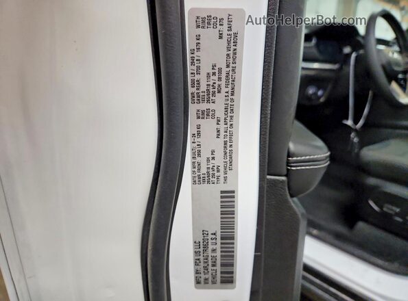 1C4RJKAG7R8620127 2024 JEEP GRAND Белый Панорамный вид салона 360°