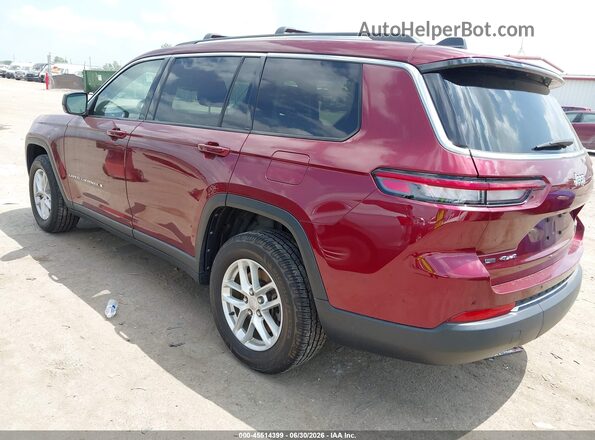 1C4RJKAG9M8170165 2021 JEEP GRAND CHEROKEE L Red Rear left