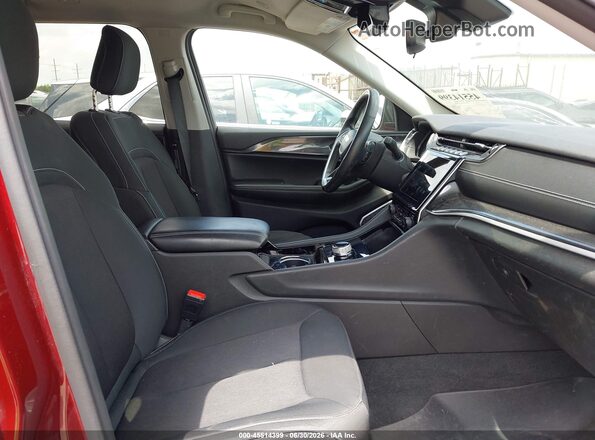 1C4RJKAG9M8170165 2021 JEEP GRAND CHEROKEE L Red Front interior view