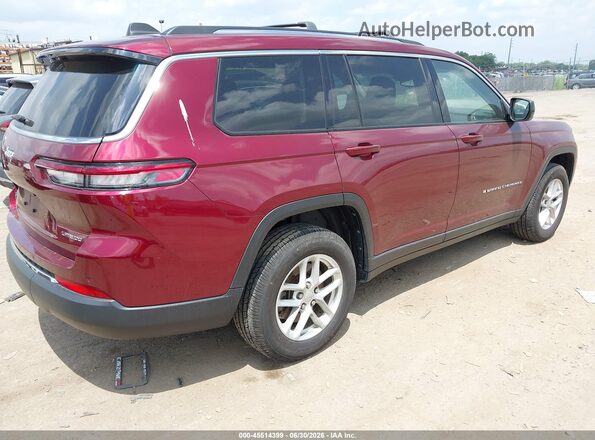 1C4RJKAG9M8170165 2021 JEEP GRAND CHEROKEE L Red Rear right