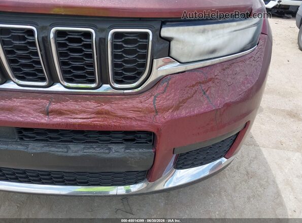 1C4RJKAG9M8170165 2021 JEEP GRAND CHEROKEE L Red 360 interior view