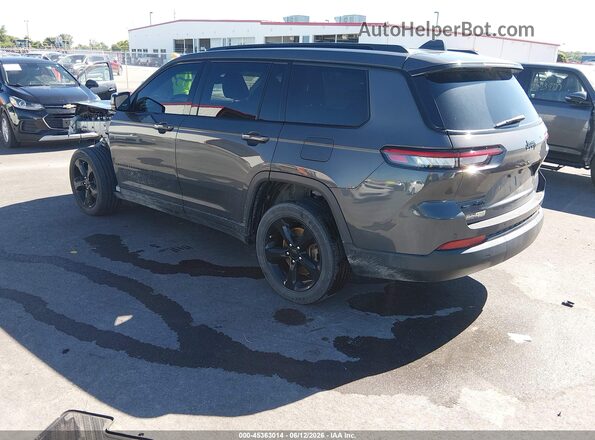 1C4RJKAGXN8554098 2022 JEEP GRAND CHEROKEE L Gray უკანა მარცხენა