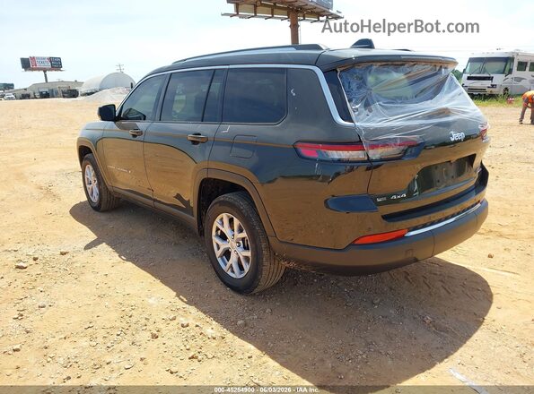 1C4RJKBG0N8580501 2022 JEEP GRAND CHEROKEE L Black Tył lewy