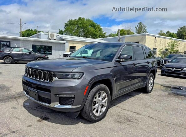 1C4RJKBG0N8588601 2022 JEEP GRAND Charcoal Задня ліва чверть