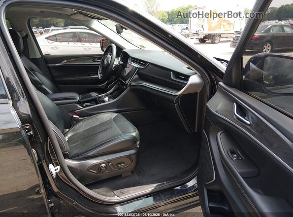 1C4RJKBG0N8624240 2022 JEEP GRAND CHEROKEE L Black წინა სალონის ხედი