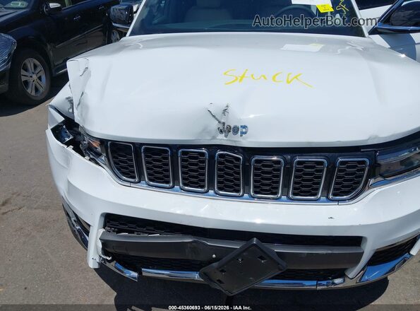 1C4RJKBG0P8880400 2023 JEEP GRAND CHEROKEE L White Widok z tyłu